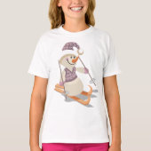 T-shirt Ski de neige (Devant)