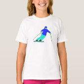 T-shirt Ski de neige (Devant)
