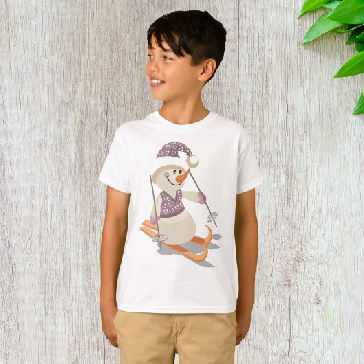 T-shirt Ski de neige