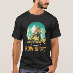 T-shirt Ski De Neige Extreme