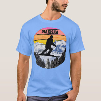 T-shirt Ski De Neige Nakiska Ski Fields Canada