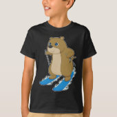 T-shirt Ski de Otter (Devant)