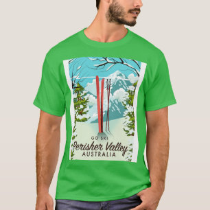 T-shirt Ski de Perisher Valley Australie