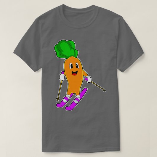 T-shirt ski de pourt (Design devant)