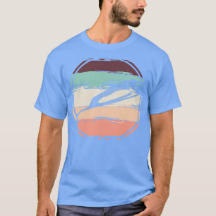 T-shirt Ski de saut Retro