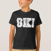 T-shirt Ski de ski (Devant)