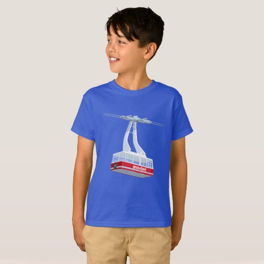 T-shirt Ski de Snowbird (Devant entier)