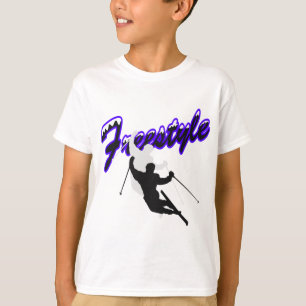 T-shirt Ski de style libre