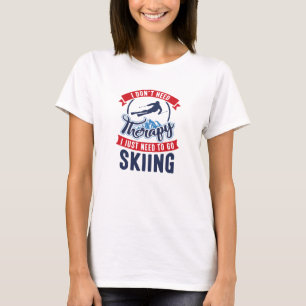 T-shirt Ski de Thérapie
