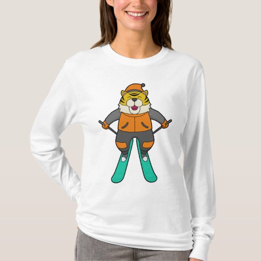 T-shirt Ski de Tiger (Devant)