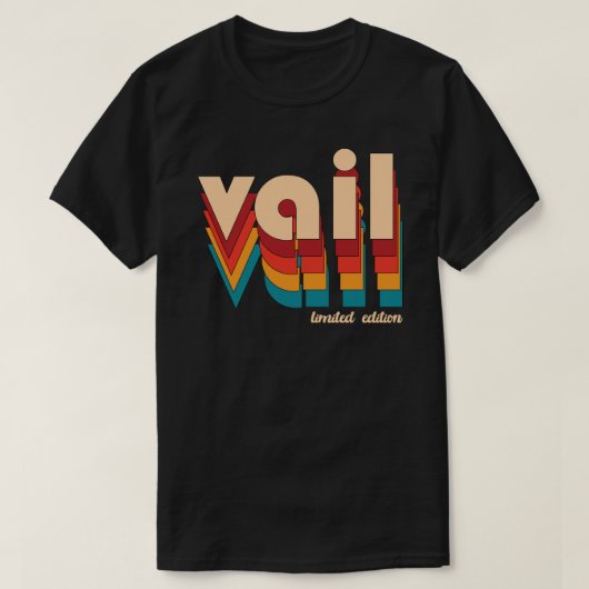 T-shirt Ski de Vail (Design devant)