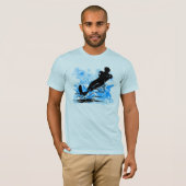T-shirt Ski d'eau (Devant entier)