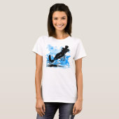 T-shirt Ski d'eau (Devant entier)