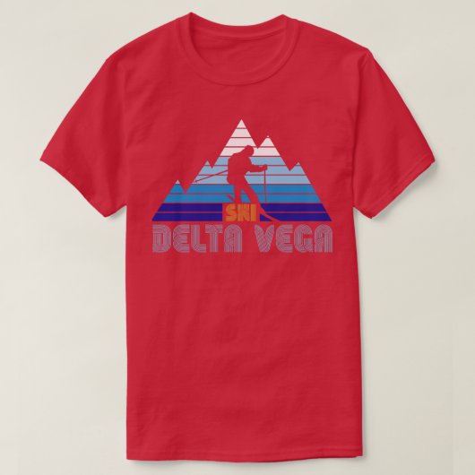 T-shirt Ski Delta Vega 3 (Design devant)
