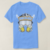 T-shirt Ski d'équipage d'Apres (Design devant)