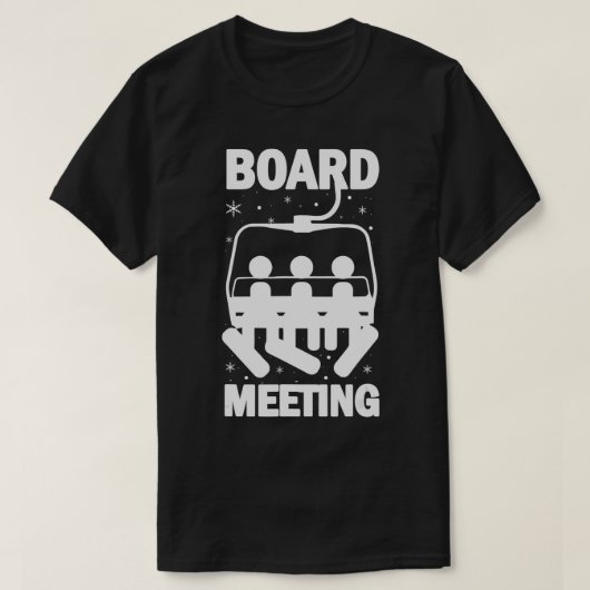 T-shirt Ski d'hiver (Design devant)