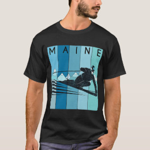 T-shirt Ski du Maine Vintage du Maine