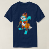 T-shirt Ski Fox (Design devant)