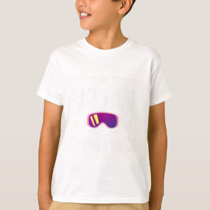 T-shirt Ski Girl Me Attraper Si Vous Pouvez