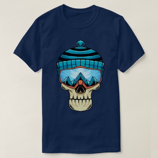 T-shirt Ski Goggles (Design devant)