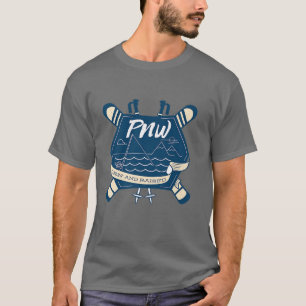 T-shirt Ski hiver sports neige