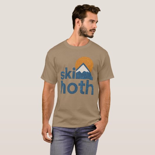 T-shirt Ski Hoth (Devant entier)