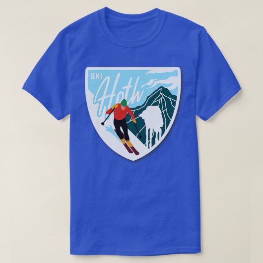 T-shirt Ski Hoth 1 (Design devant)