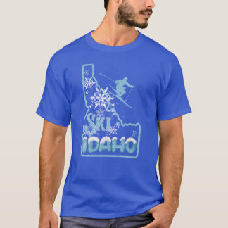 T-shirt Ski Idaho