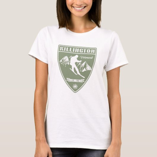 T-shirt Ski Killington Vermont (Devant)