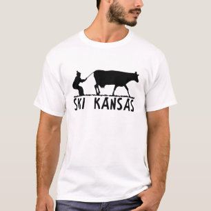 T-shirt Ski le Kansas