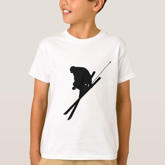 T-shirt Ski libre (Devant)