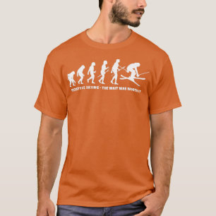 T-shirt Ski libre Évolution du ski libre