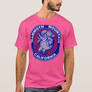 T-shirt Ski Mammoth Mountain California