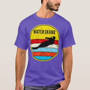 T-shirt Ski nautique Retro Ski nautique Ski nautique