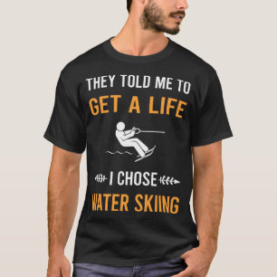 T-shirt Ski nautique Ski Waterskiing Waterski Skieur nauti