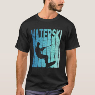 T-shirt Ski nautique vintage ski nautique rétro skieur nau