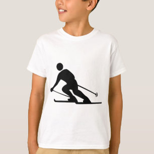 T-shirt Ski - Noir