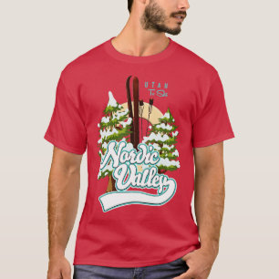T-shirt Ski Nordic Valley Utah