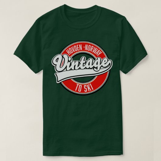 T-shirt ski nordique (Design devant)