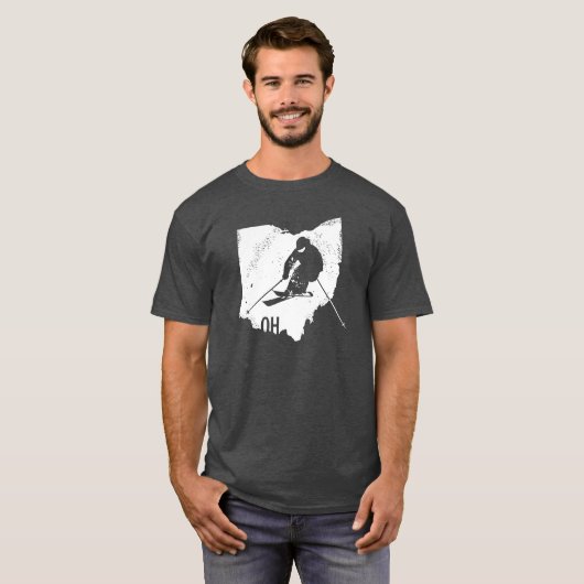 T-shirt Ski Ohio (Devant entier)