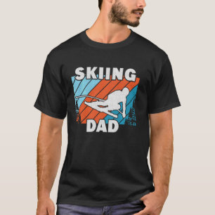 T-shirt Ski Papa Ski Ski Vintage