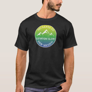 T-shirt Ski Père Noël Fe Nouveau-Mexique