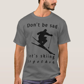 T-shirt Ski pour cadeau