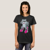 T-shirt Ski Racoon (Devant entier)