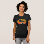 T-shirt Ski Rétro (Devant entier)