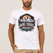 T-shirt Ski Retro Grand Targhee (Devant)
