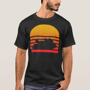 T-shirt Ski Retro vintage Sunset Jet