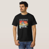 T-shirt Ski rétroactif (Devant entier)