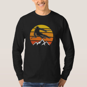 T-shirt Ski rétroactif