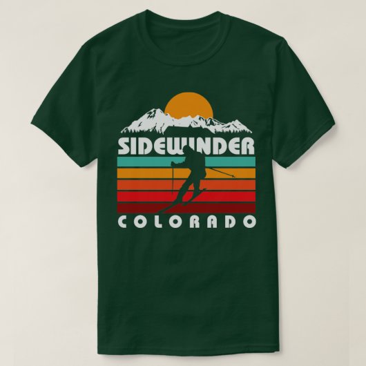 T-shirt Ski Sidewinder (Design devant)